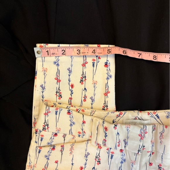 New York & Company Floral Slacks - Picture 5 of 7
